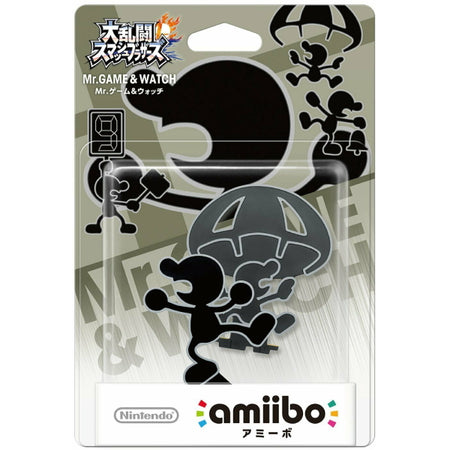 Mr. Game & Watch Amiibo - Super Smash Bros. Series [Nintendo Accessory] Nintendo Accessories Nintendo   
