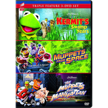 Kermit's Swamp Years / Muppets From Space / The Muppets Take Manhattan [DVD Box Set] DVDs & Blu-Rays Sony Pictures   