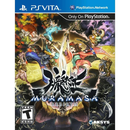 Muramasa Rebirth [Sony PS Vita] Sony PS Vita Video Game Aksys Games   