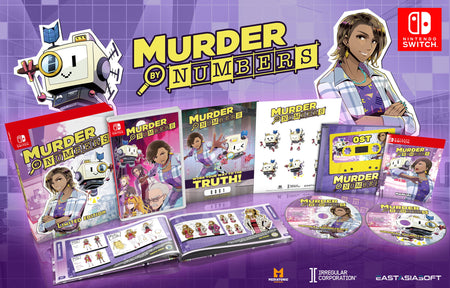 Murder by Numbers - Limited Edition [Nintendo Switch] Nintendo Switch Video Game eastasiasoft   