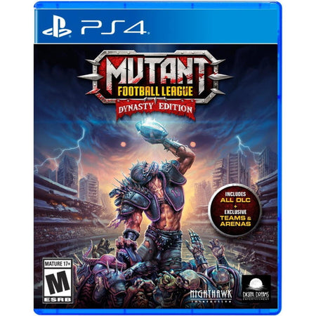 Mutant Football League - Dynasty Edition [PlayStation 4] PlayStation 4 Video Game Nighthawk Interactive   