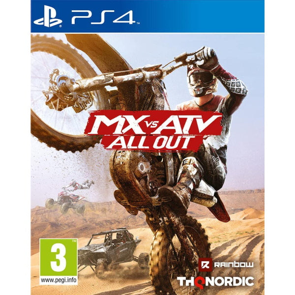 MX vs. ATV All Out [PlayStation 4] PlayStation 4 Video Game THQ Nordic   