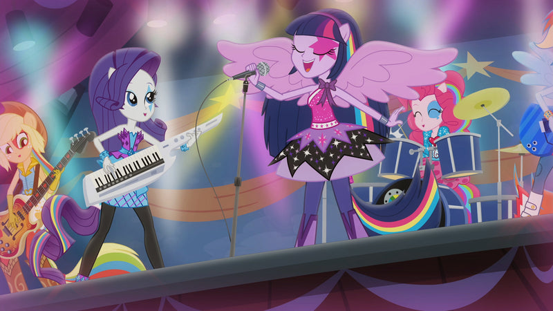 My Little Pony: Equestria Girls - Rainbow Rocks [Blu-Ray + DVD] DVDs & Blu-Rays Shout Factory   