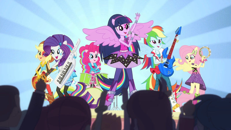 My Little Pony: Equestria Girls - Rainbow Rocks [Blu-Ray + DVD] DVDs & Blu-Rays Shout Factory   