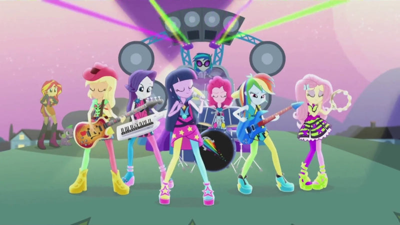 My Little Pony: Equestria Girls - Rainbow Rocks [Blu-Ray + DVD] DVDs & Blu-Rays Shout Factory   
