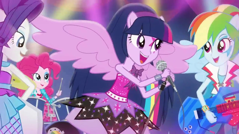 My Little Pony: Equestria Girls - Rainbow Rocks [Blu-Ray + DVD] DVDs & Blu-Rays Shout Factory   