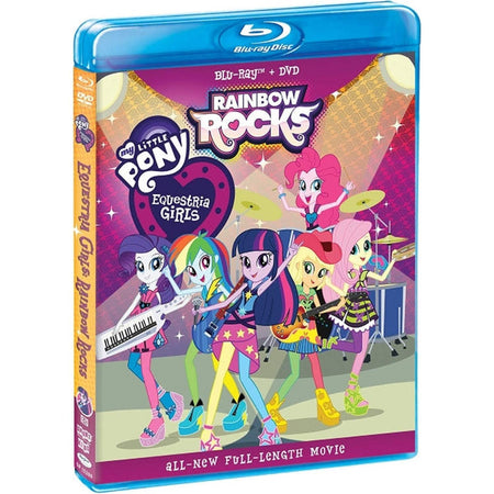 My Little Pony: Equestria Girls - Rainbow Rocks [Blu-Ray + DVD] DVDs & Blu-Rays Shout Factory   