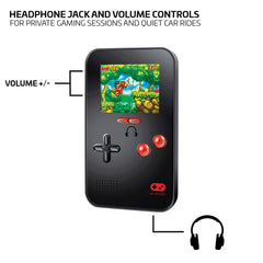 My Arcade Go Gamer Portable - Handheld Gaming System  - 220 Retro Style Games - Black [Retro System] Retro Systems My Arcade   