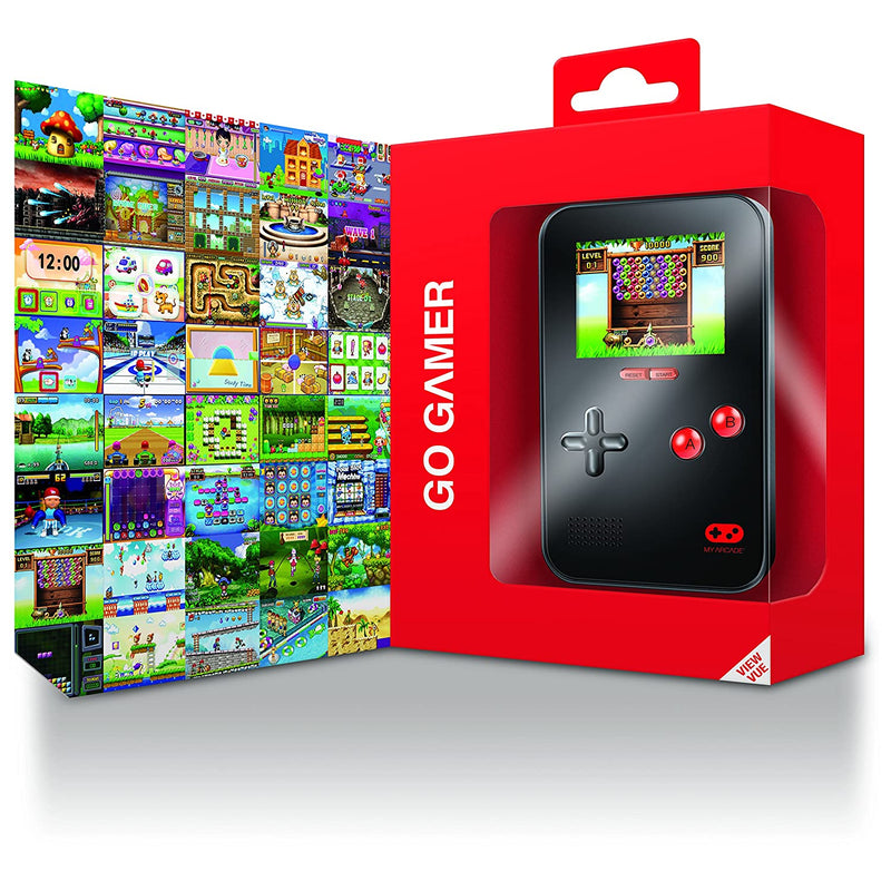 My Arcade Go Gamer Portable - Handheld Gaming System  - 220 Retro Style Games - Black [Retro System] Retro Systems My Arcade   