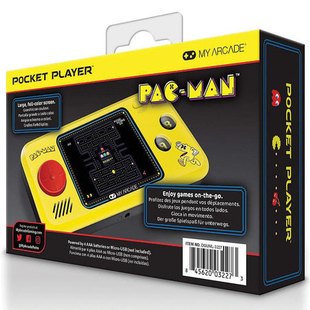 My Arcade - Pac-Man Pocket Player Portable Gaming System [Retro System] Retro Systems Bandai Namco   