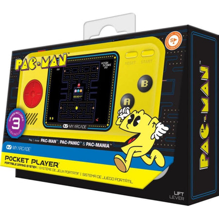 My Arcade - Pac-Man Pocket Player Portable Gaming System [Retro System] Retro Systems Bandai Namco   