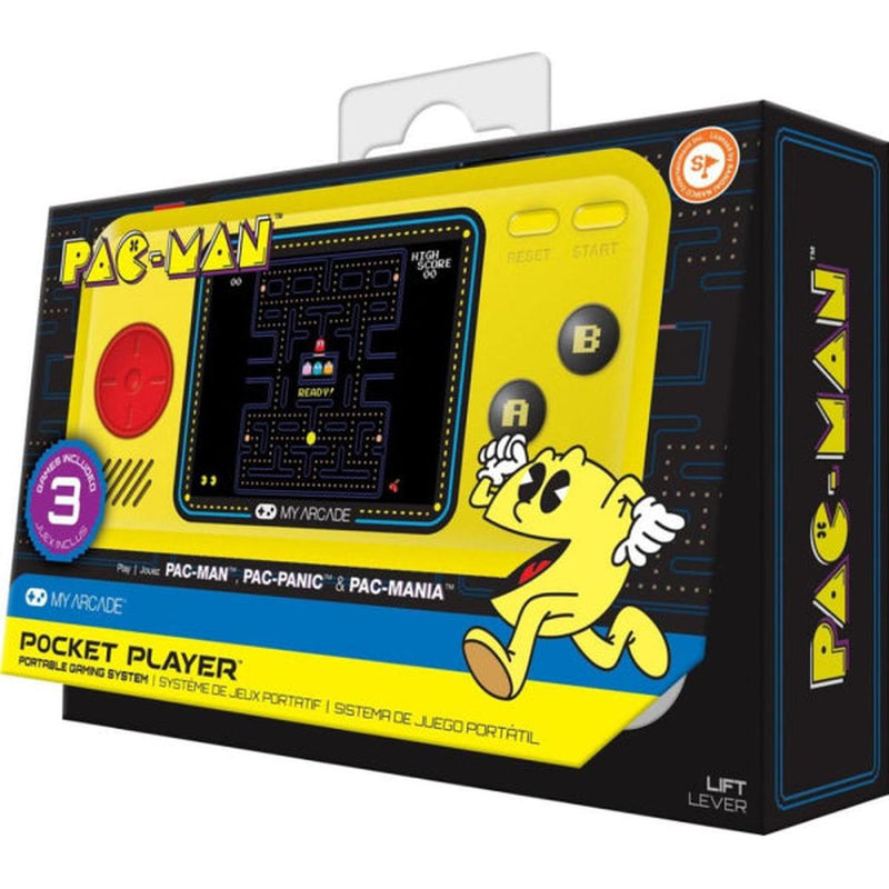 My Arcade - Pac-Man Pocket Player Portable Gaming System [Retro System] Retro Systems Bandai Namco   