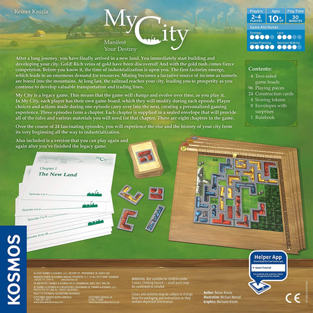 My City [Board Game, 2-4 Players] Board Game KOSMOS   