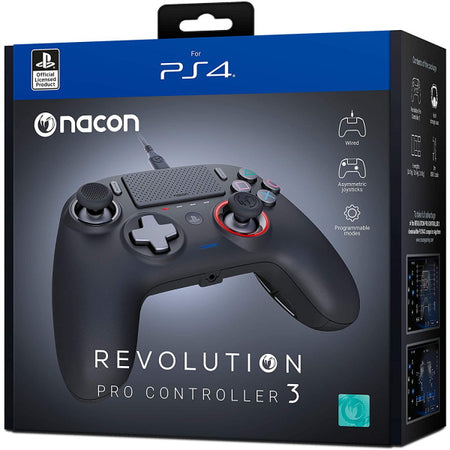 NACON Revolution Pro Controller 3 - Black [Cross-Platform Accessory] Cross-Platform Accessories Nacon   