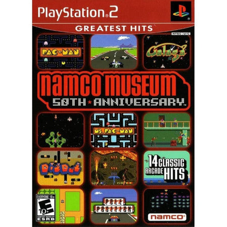 Namco Museum 50th Anniversary Arcade Collection [PlayStation 2] PlayStation 2 Video Game Bandai Namco   