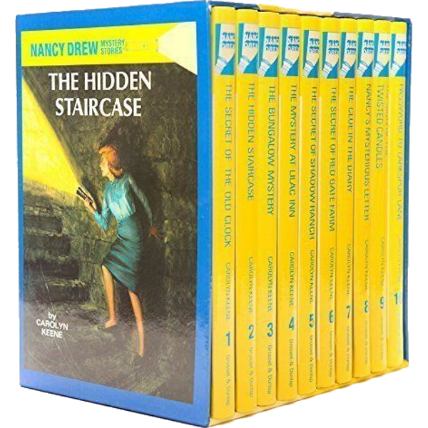 The Nancy Drew Mystery Collection Volume 1-10 [10 Hardcover Book Set] Book Simon & Schuster   