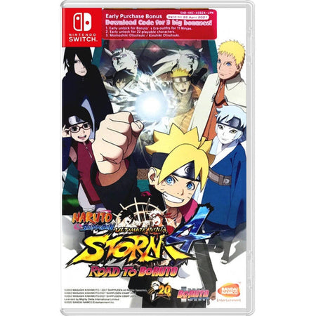 Naruto Shippuden: Ultimate Ninja Storm 4 - Road to Boruto [Nintendo Switch] Nintendo Switch Video Game Bandai Namco   