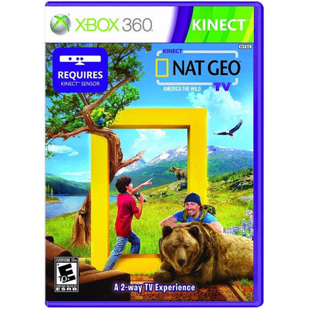 Kinect Nat Geo TV: America The Wild [Xbox 360] Xbox 360 Video Game Microsoft   