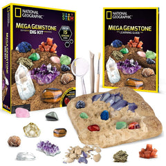 National Geographic Mega Gemstone Dig Kit [Toys, Ages 8+] Toys & Games National Geographic   