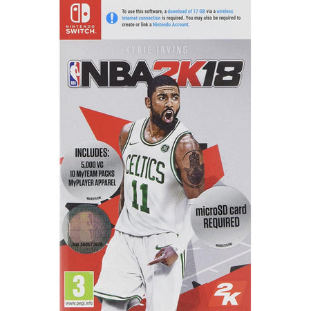NBA 2K18 [Nintendo Switch] Nintendo Switch Video Game 2K Games   