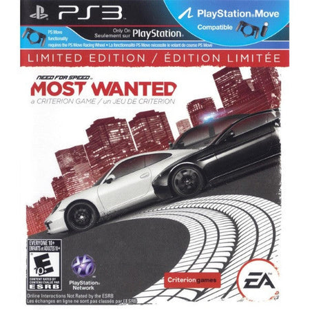 Need for Speed: Most Wanted - Limited Edition [PlayStation 3] PlayStation 3 Video Game Electronic Arts   