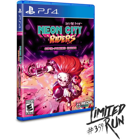 Neon City Riders - Limited Run #359 [PlayStation 4] PlayStation 4 Video Game Limited Run Games   