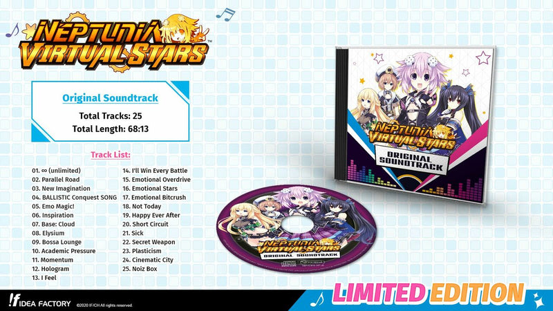 Neptunia Virtual Stars - Limited Edition [PlayStation 4] PlayStation 4 Video Game Idea Factory   