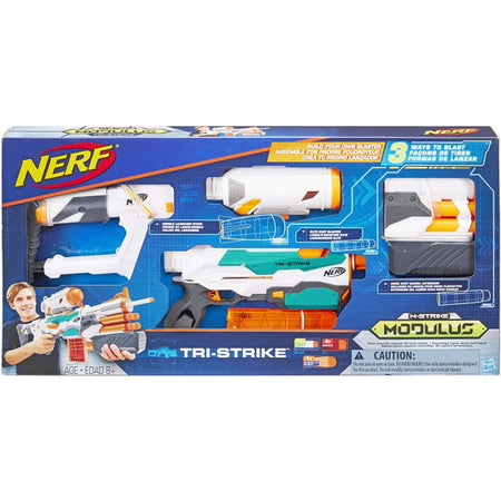 Nerf Modulus Tri-Strike Blaster [Toys, Ages 8+] Toys & Games Hasbro   