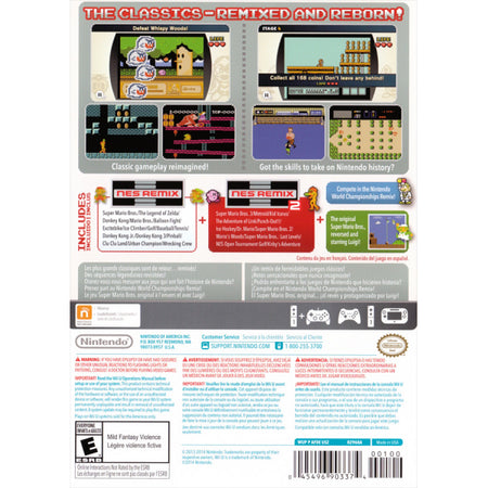 NES Remix Pack [Nintendo Wii U] Nintendo Wii U Video Game Nintendo   