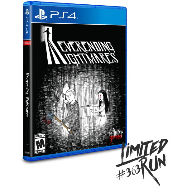 Neverending Nightmares - Limited Run #363 [PlayStation 4] PlayStation 4 Video Game Limited Run Games   