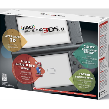 NEW Nintendo 3DS XL - Black [NEW Nintendo 3DS XL System] Nintendo Systems Nintendo   