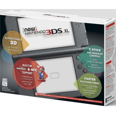 NEW Nintendo 3DS XL - Black [NEW Nintendo 3DS XL System] Nintendo Systems Nintendo   