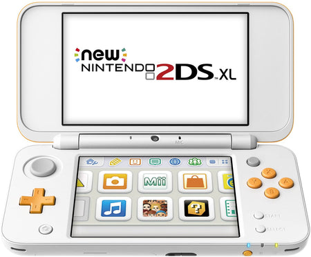 NEW Nintendo 2DS XL Console - Orange and White - Includes Mario Kart 7 [NEW Nintendo 2DS System] Nintendo Systems Nintendo   