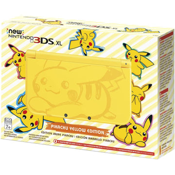 NEW Nintendo 3DS XL - Pikachu Yellow Edition [NEW Nintendo 3DS XL System] Nintendo Systems Nintendo   