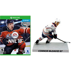 NHL 18 - Limited Edition McDavid Figure Bundle [Xbox One] Xbox One Video Game Electronic Arts   