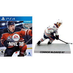 NHL 18 - Limited Edition McDavid Figure Bundle [PlayStation 4] PlayStation 4 Video Game Electronic Arts   