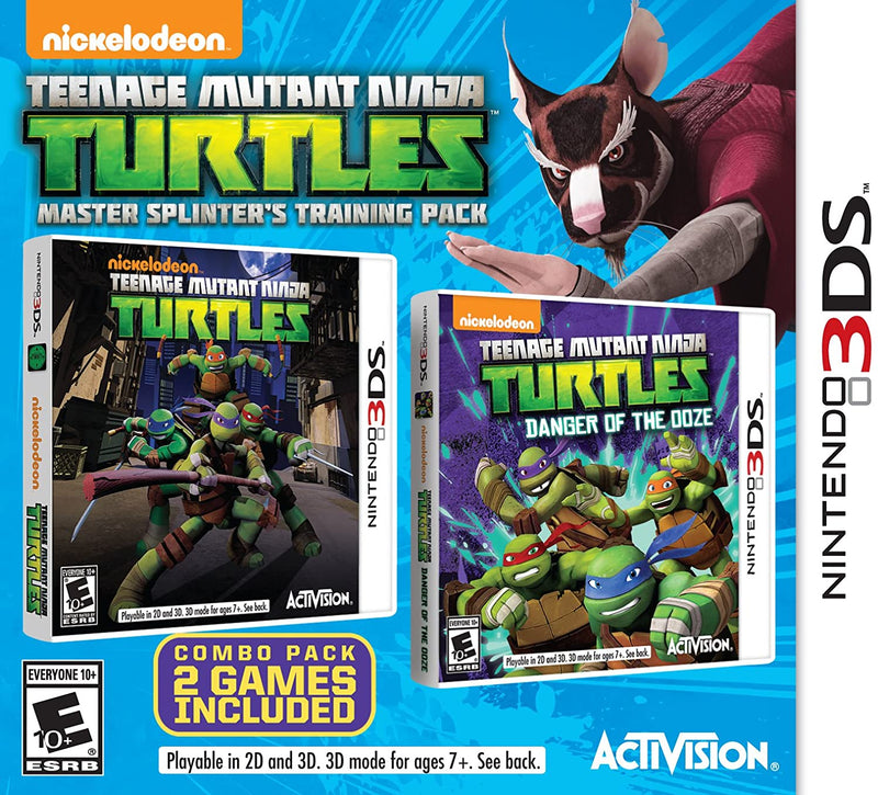 Nickelodeon Teenage Mutant Ninja Turtles: Master Splinter's Training Pack [Nintendo 3DS] Nintendo 3DS Video Game Nickelodeon   