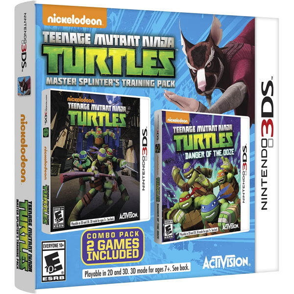 Nickelodeon Teenage Mutant Ninja Turtles: Master Splinter's Training Pack [Nintendo 3DS] Nintendo 3DS Video Game Nickelodeon   