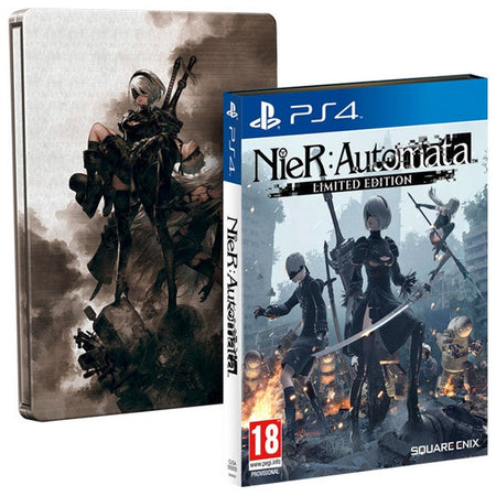 NieR: Automata - Limited Steelbook Edition [PlayStation 4] PlayStation 4 Video Game Square Enix   