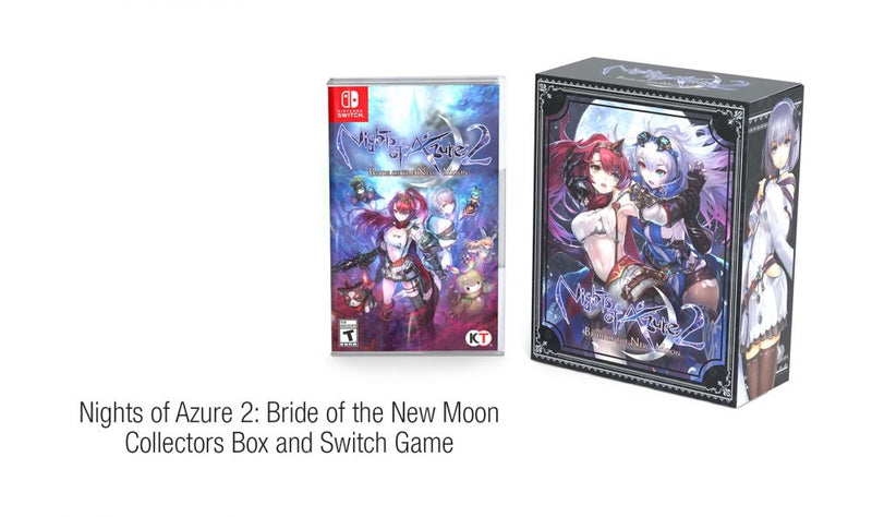 Nights of Azure 2: Bride of the New Moon - Limited Edition [Nintendo Switch] Nintendo Switch Video Game NIS America   