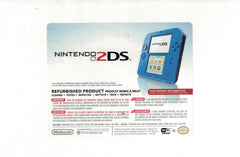 Nintendo 2DS Console - Blue + Black [Nintendo 2DS System] Nintendo Systems Nintendo   