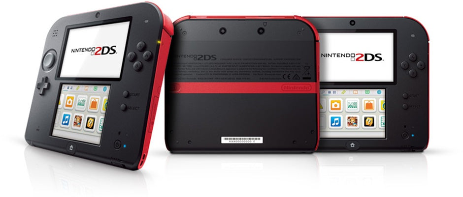 Nintendo 2DS in 2024 crimson red