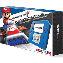 Nintendo 2DS Console - Electric Blue 2 - Includes Mario Kart 7 [Nintendo 2DS System] Nintendo Systems Nintendo   