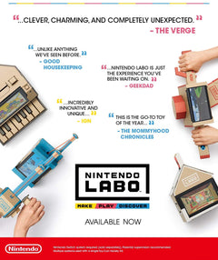 Nintendo Labo Toy-Con 01: Variety Kit - Japanese Version [Nintendo Switch] Nintendo Switch Video Game Nintendo   