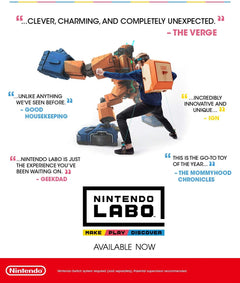 Nintendo Labo Toy-Con 02: Robot Kit - Japanese Version [Nintendo Switch] Nintendo Switch Video Game Nintendo   