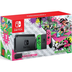 Nintendo Switch Console - Splatoon 2 + Neon Green & Neon Pink Joy-Cons [Nintendo Switch System] Nintendo Systems Nintendo   