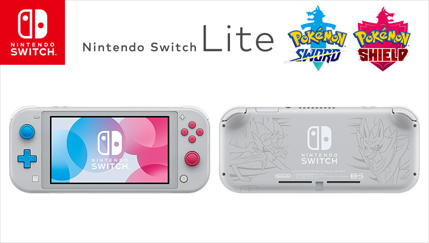 Nintendo Switch Lite Console - and Zamazenta Limited Edition [N — MyShopville