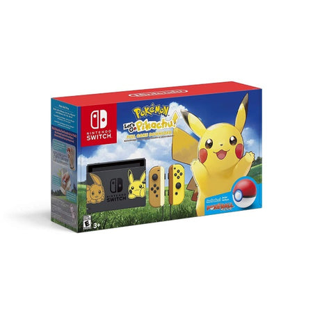 Nintendo Switch Console - Pokemon Let's Go, Pikachu! + Poke Ball Plus Bundle Edition [Nintendo Switch System] Nintendo Systems Nintendo   