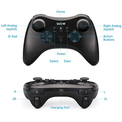 Nintendo Wii U Pro Controller - Black [Nintendo Wii U Accessory] Nintendo Wii U Accessories Nintendo   