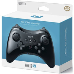 Nintendo Wii U Pro Controller - Black [Nintendo Wii U Accessory] Nintendo Wii U Accessories Nintendo   